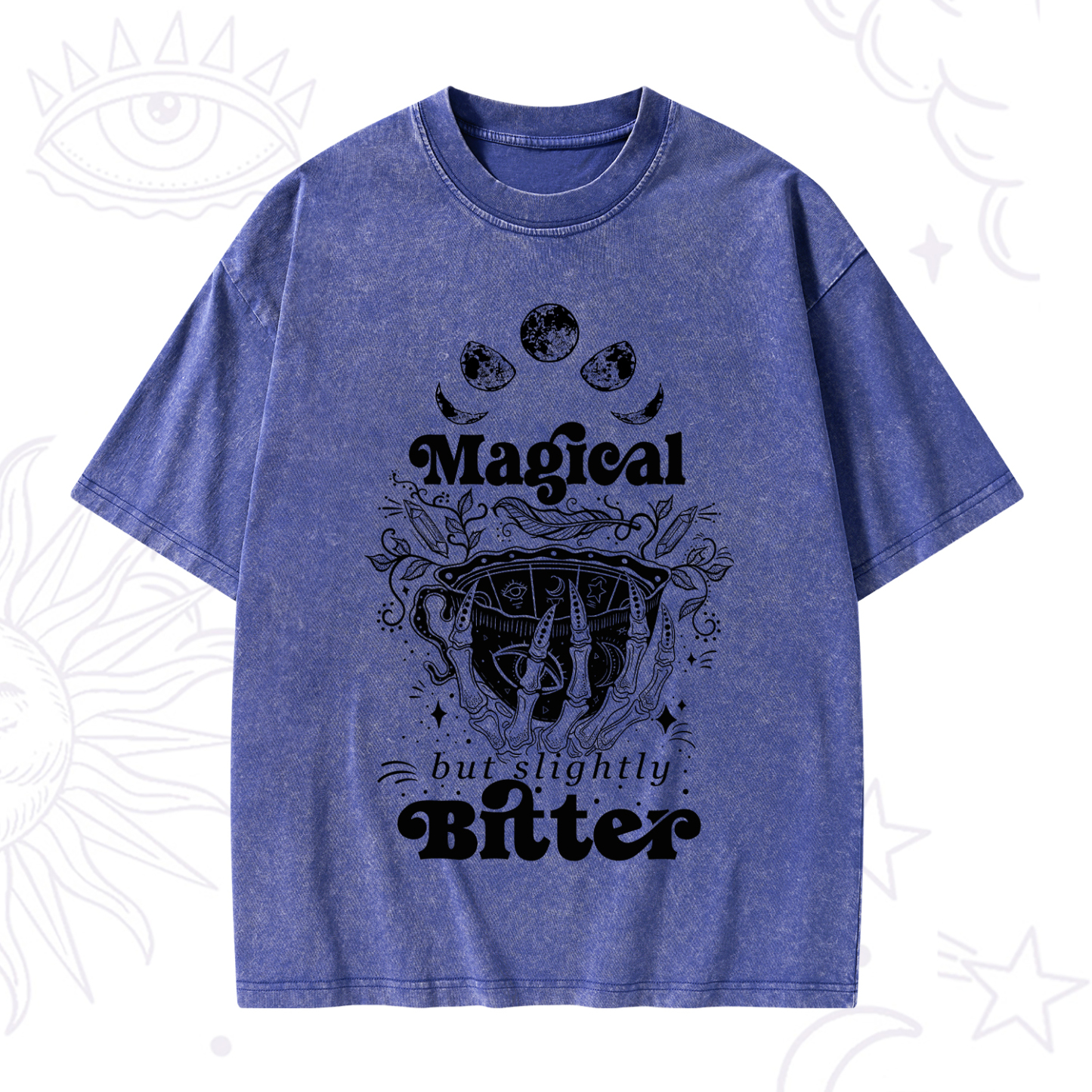 Purplehecate Magical But Slightly Bitter Washed T-Shirt