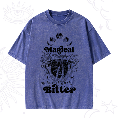 Purplehecate Magical But Slightly Bitter Washed T-Shirt
