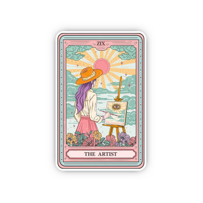 Purplehecate The Artist Tarot Sticker