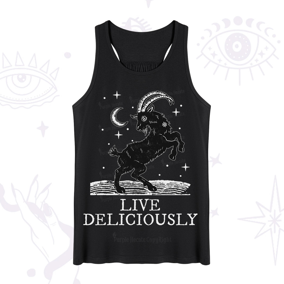 Purplehecate Live Deliciously Tank