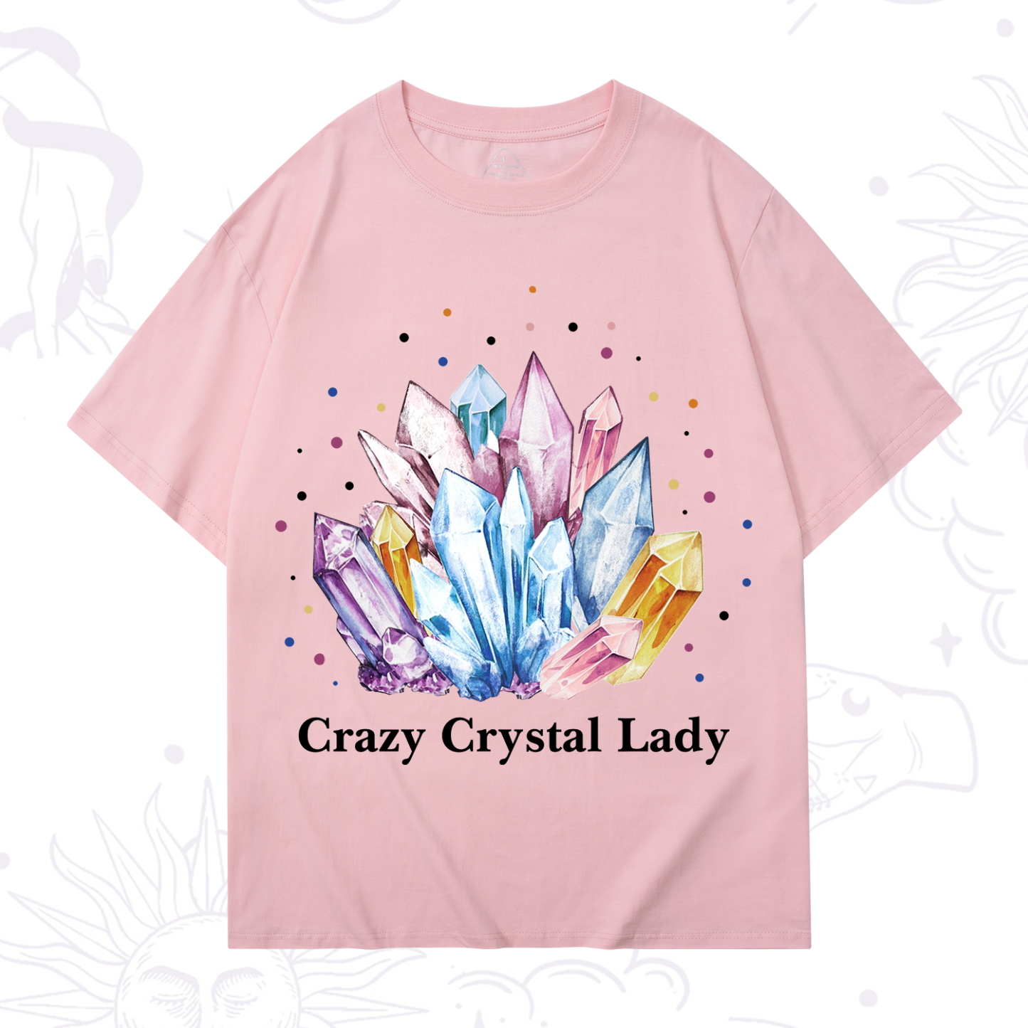 Purplehecate Crazy Crystal T-Shirt