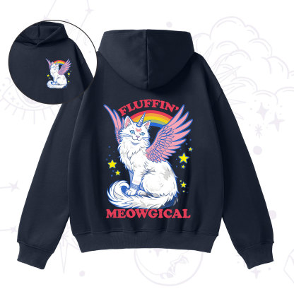 Purplehecate Fluffin Meowgical Fleece Hoodie Suit