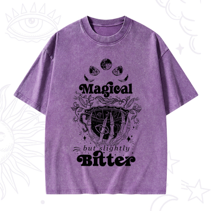 Purplehecate Magical But Slightly Bitter Washed T-Shirt
