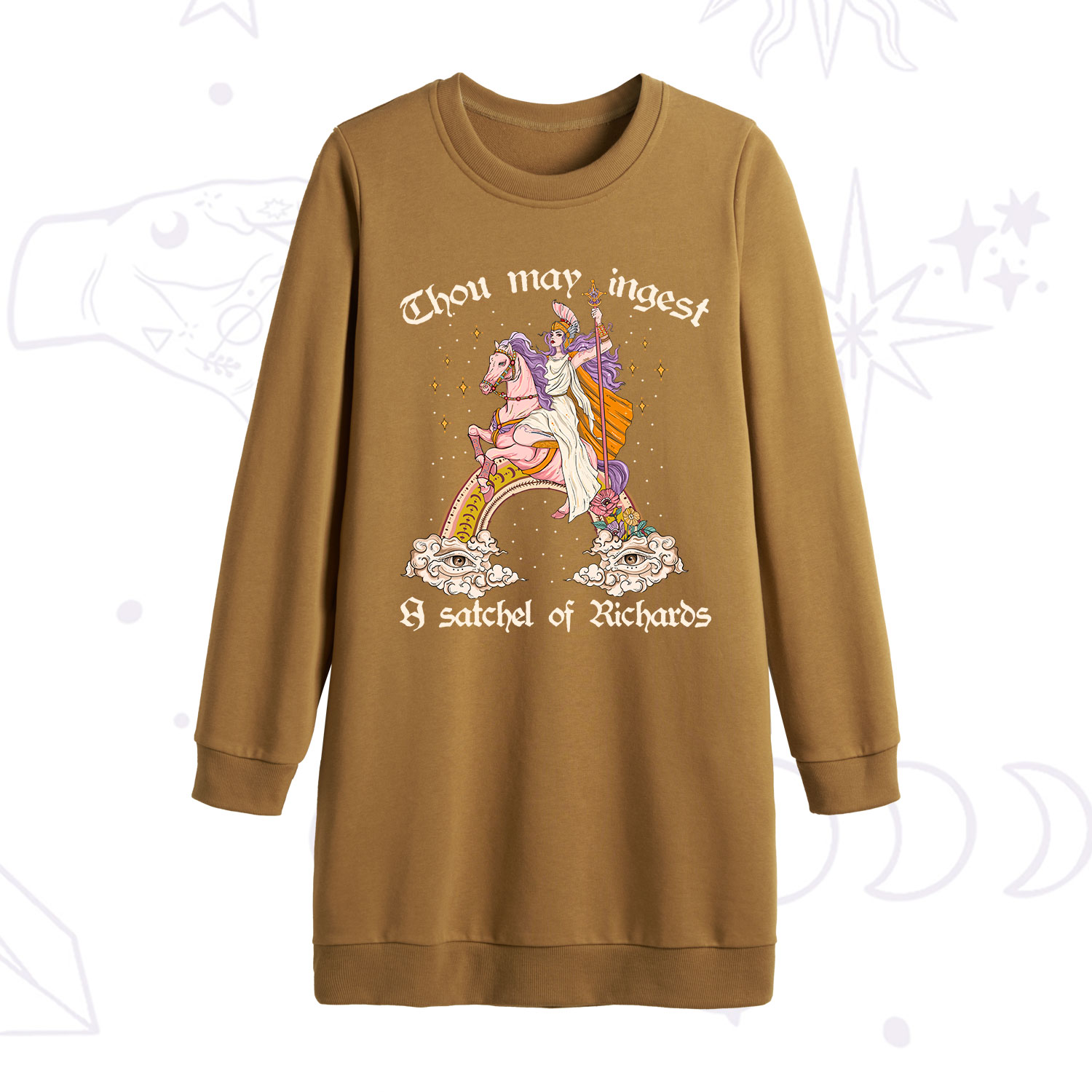 Purplehecate Thou may ingest a satchel of Richards Sweatshirt Dress