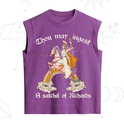 Purplehecate Thou may ingest a satchel of Richards Vintage Washed Tank