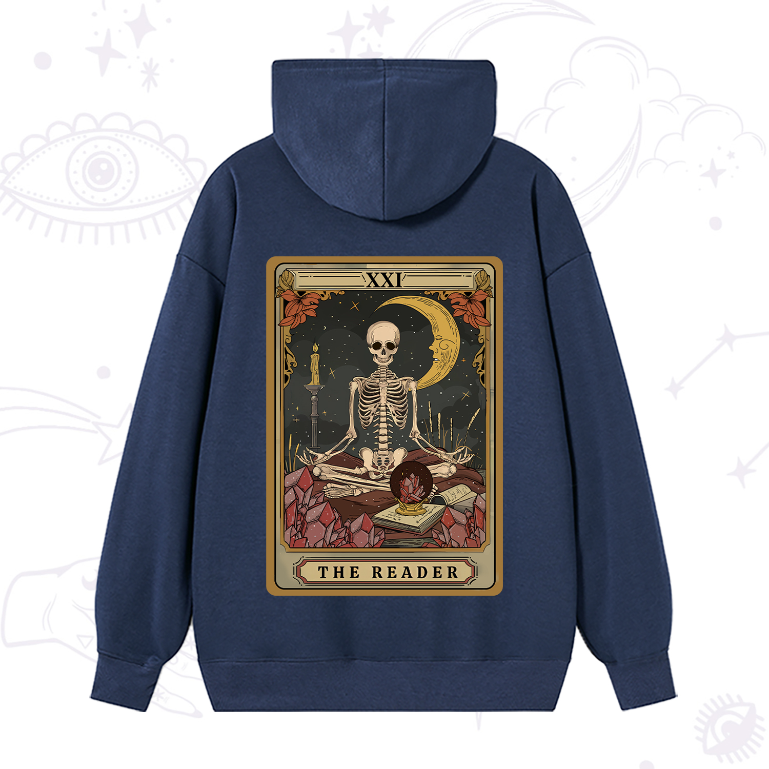 Purplehecate The Reader Tarot Hoodie
