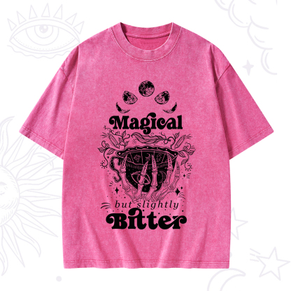 Purplehecate Magical But Slightly Bitter Washed T-Shirt