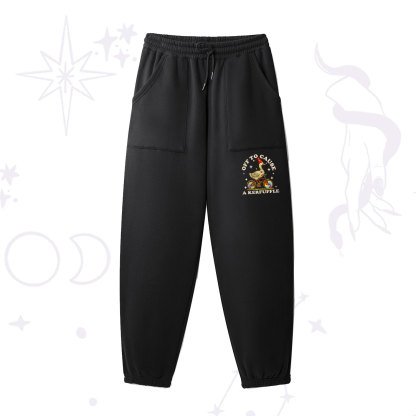 Purplehecate Off to Cause a Kerfuffle Goose Fleece Sweatpants