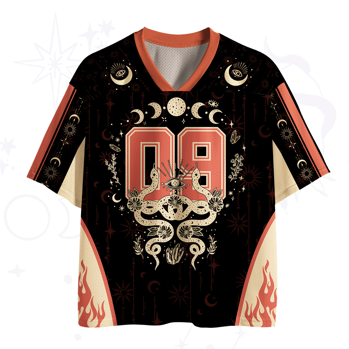 Purplehecate Lunar Serpent Alchemy Mesh Jersey