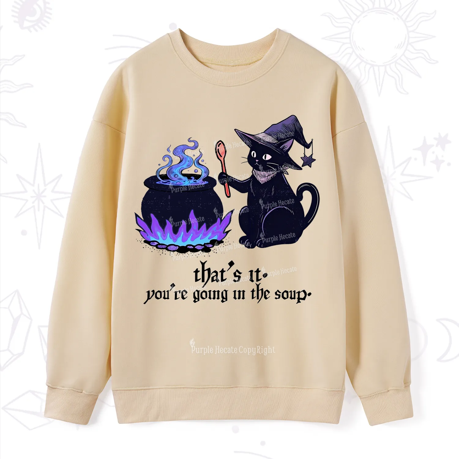 Purplehecate Trust Your Instincts Sweatshirt