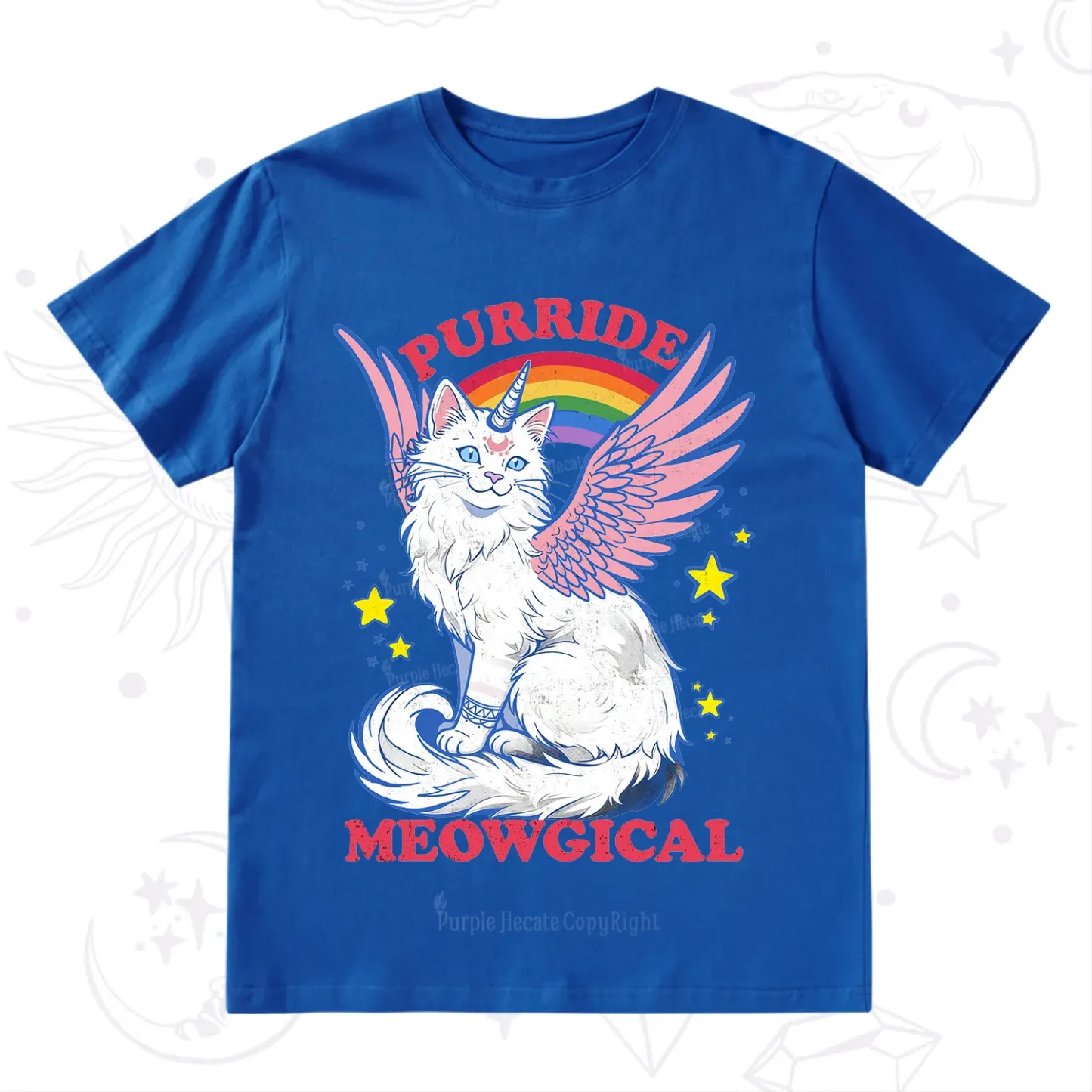 Purplehecate Purride Meowgical T-Shirt