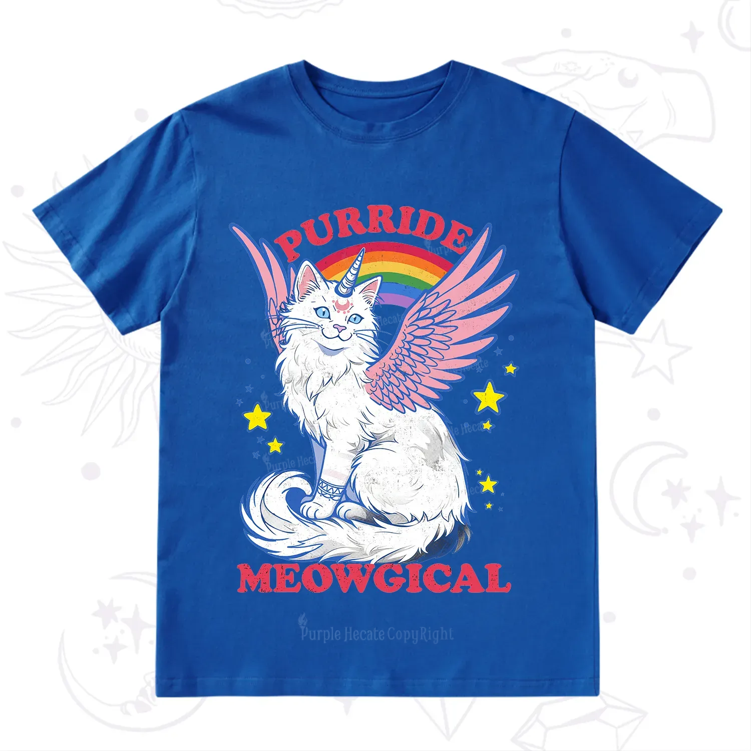 Purplehecate Purride Meowgical T-Shirt