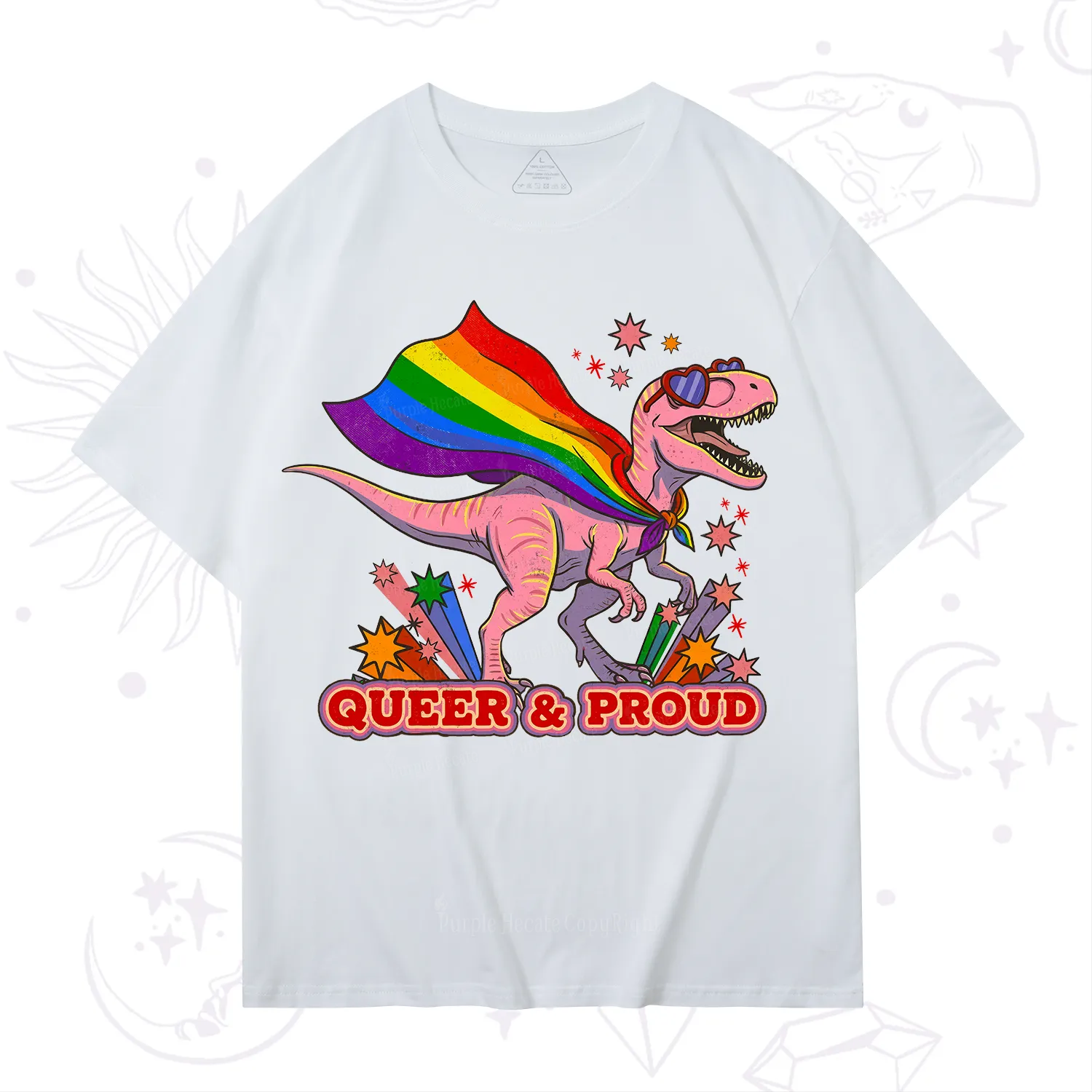 Purplehecate Queer and Proud T-Shirt
