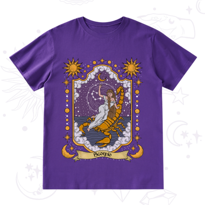 Purplehecate Scorpio Zodiac T-Shirt