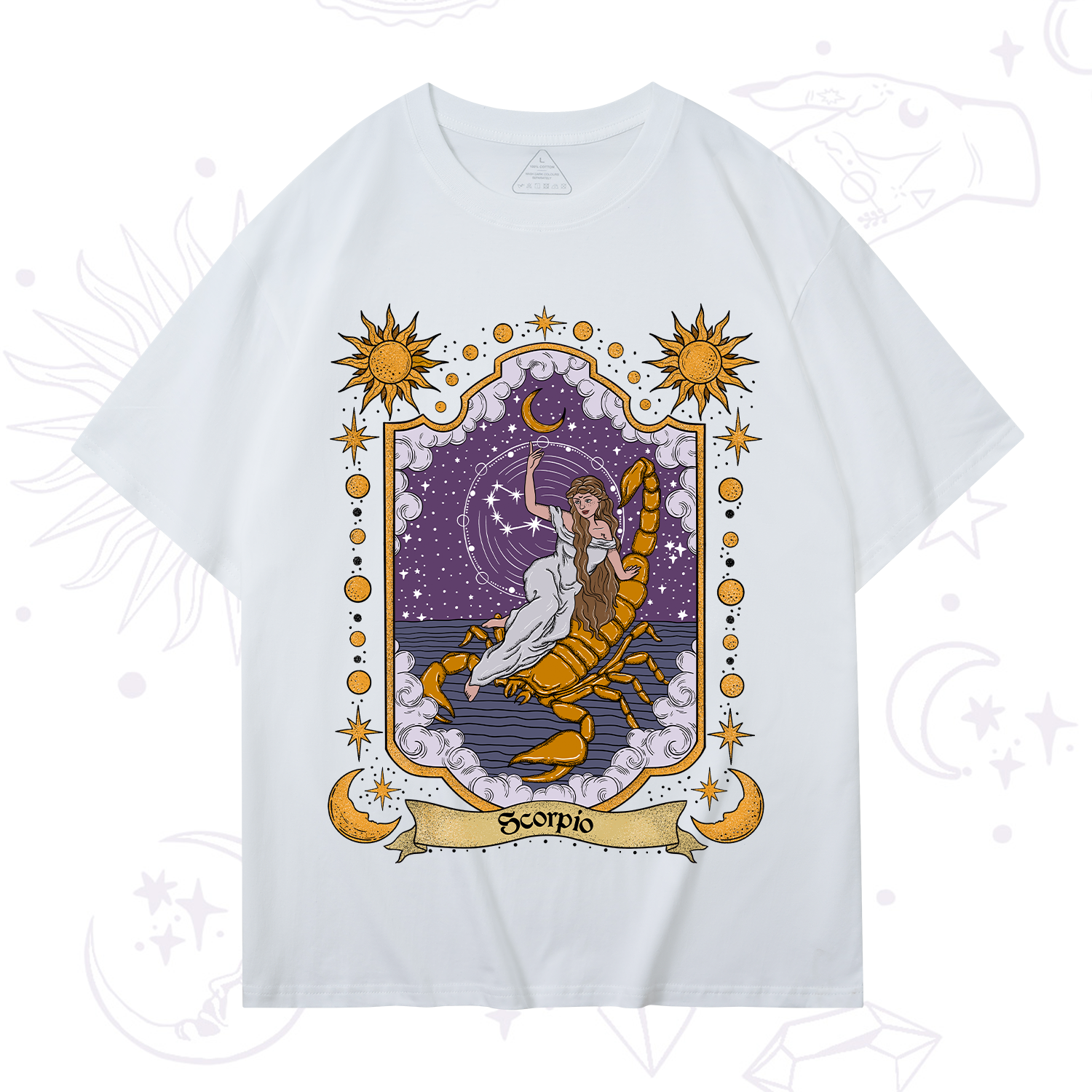 Purplehecate Scorpio Zodiac T-Shirt