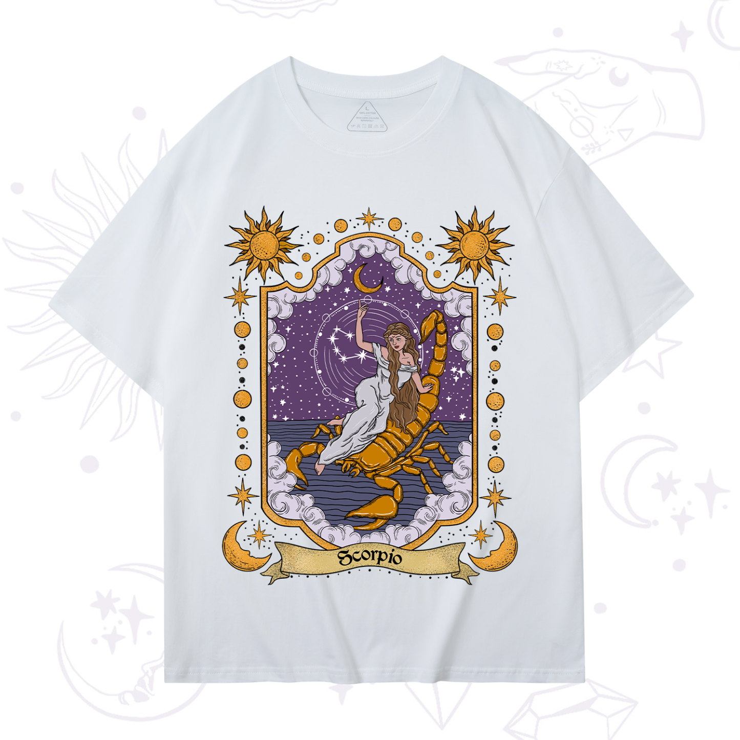 Purplehecate Scorpio Zodiac T-Shirt