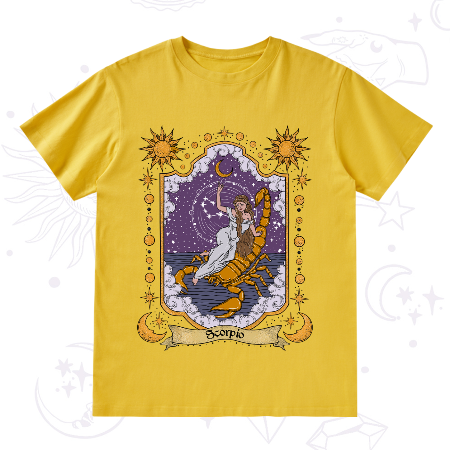 Purplehecate Scorpio Zodiac T-Shirt