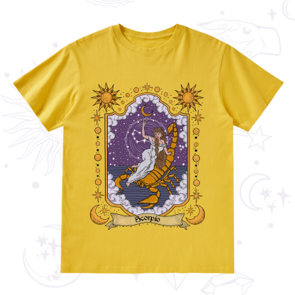 Purplehecate Scorpio Zodiac T-Shirt