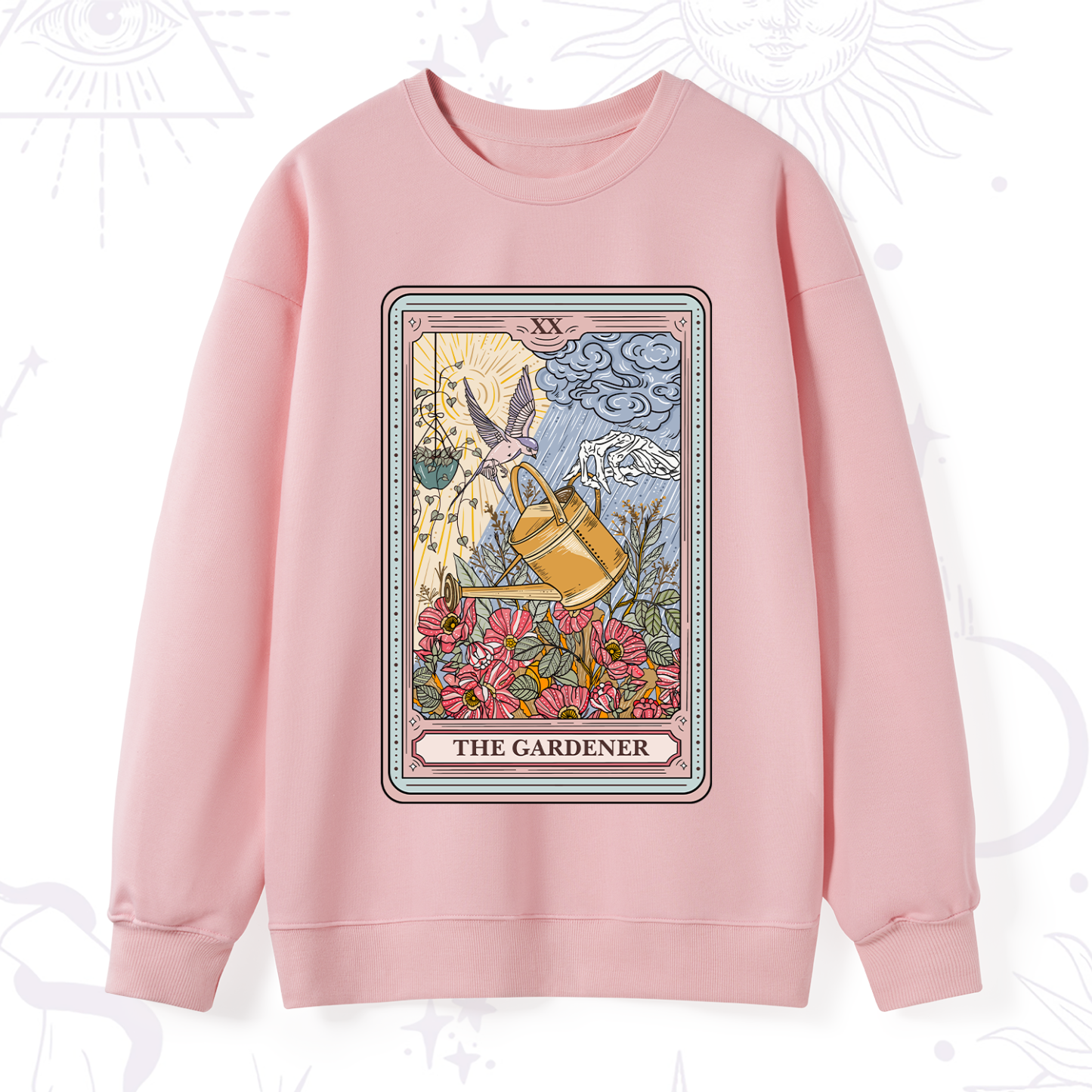 Purplehecate The Gardener Tarot Sweatshirt