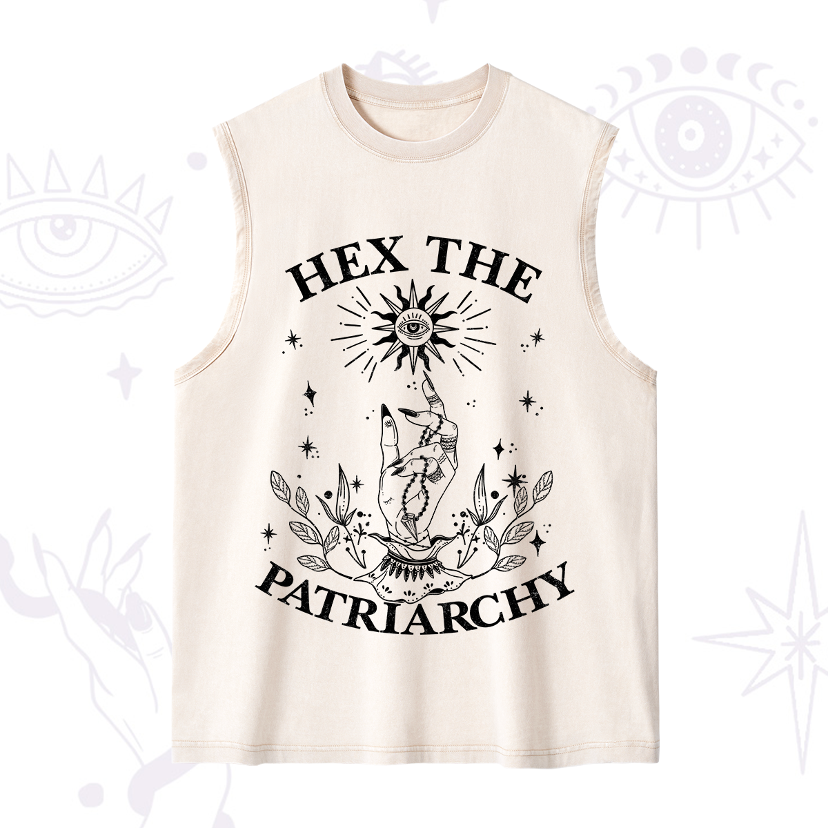 Purplehecate Smash The Patriarchy Washed Tank