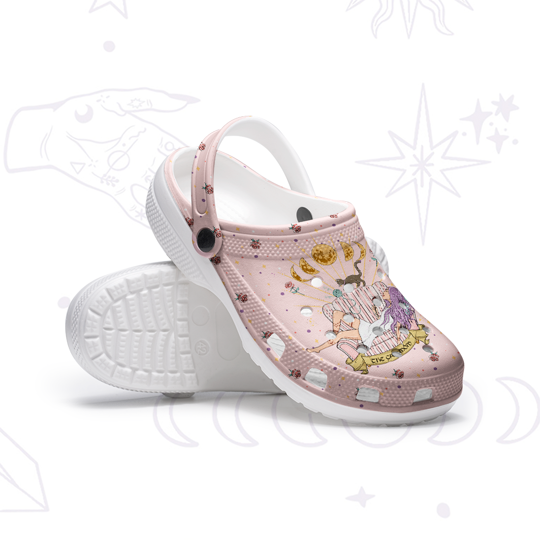 Purplehecate The Dog Mom Tarot Rubber Clogs