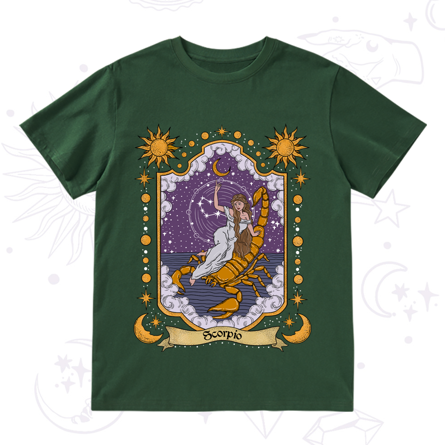Purplehecate Scorpio Zodiac T-Shirt