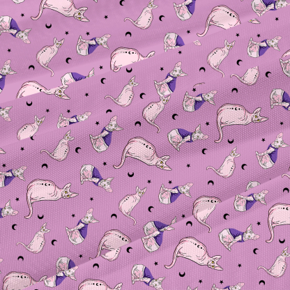 Purplehecate Celestial Sphinx Beachwear Cover-Up Dress