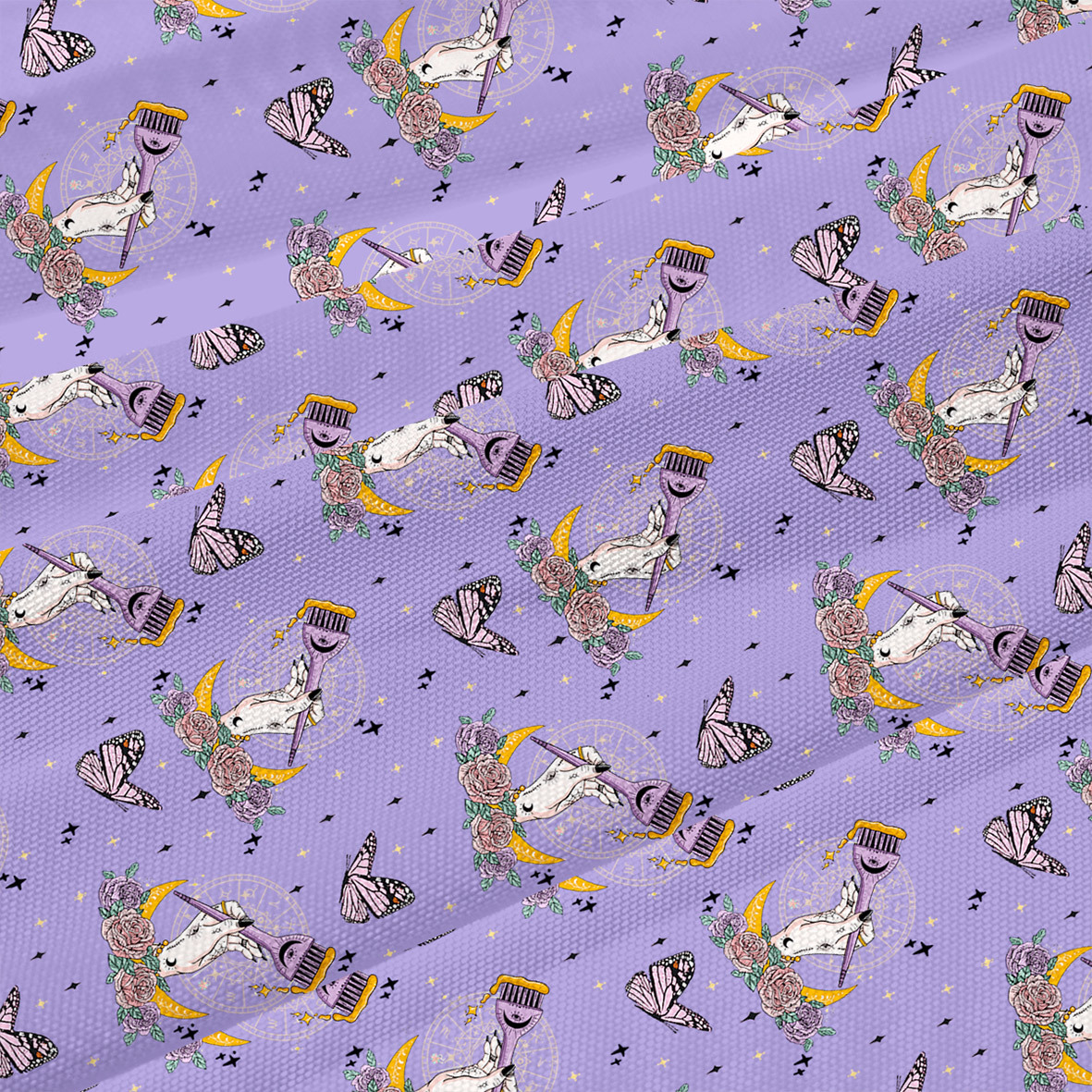 Purplehecate The Hair Colorist Beachwear Cover-Up Dress