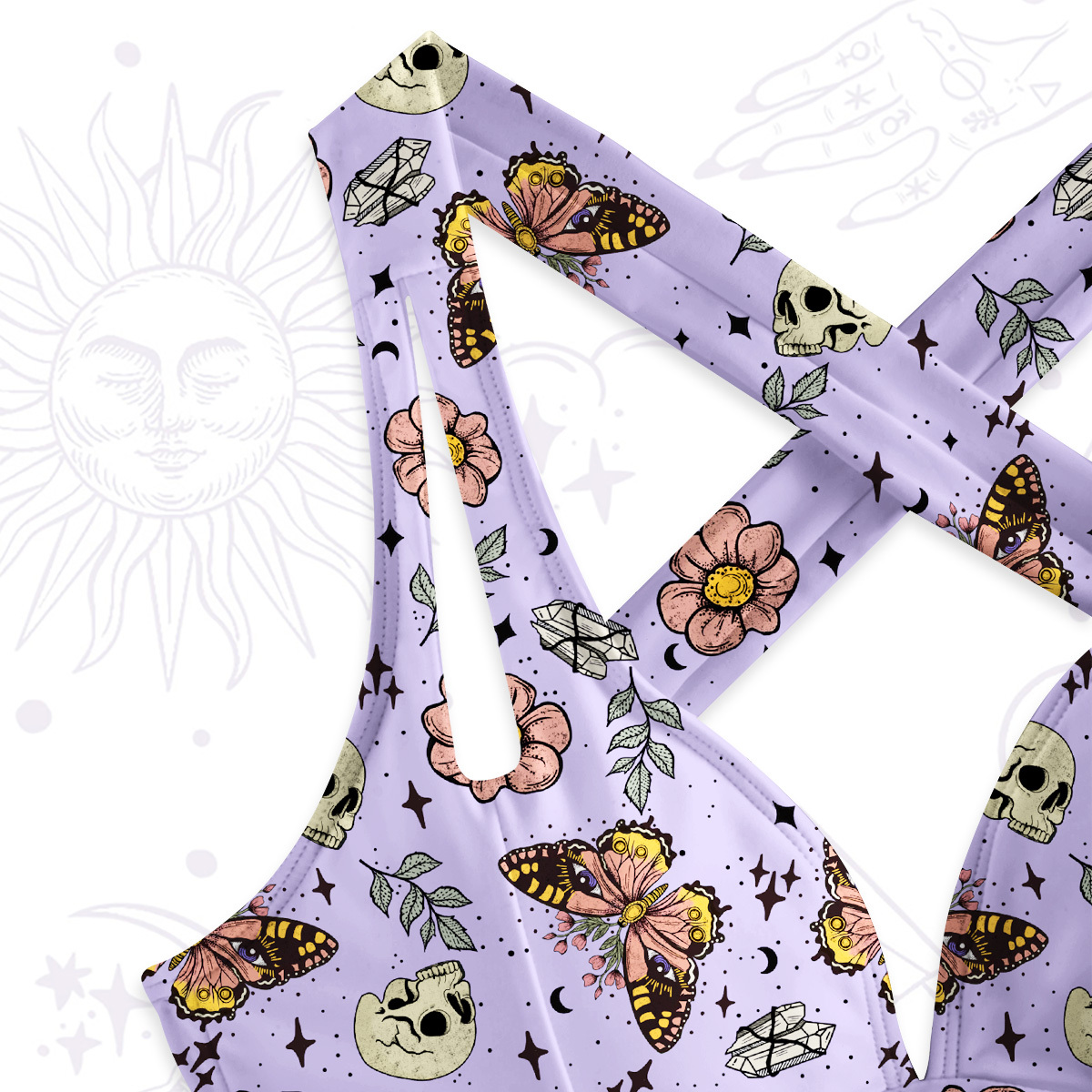 Purplehecate The Endings Won't End You Swimsuit