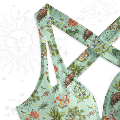 Purplehecate Magical Herbcraft Swimsuit