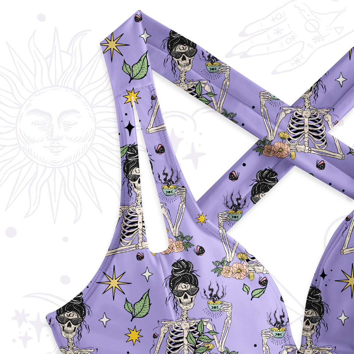 Purplehecate Everything Is Fine Swimsuit