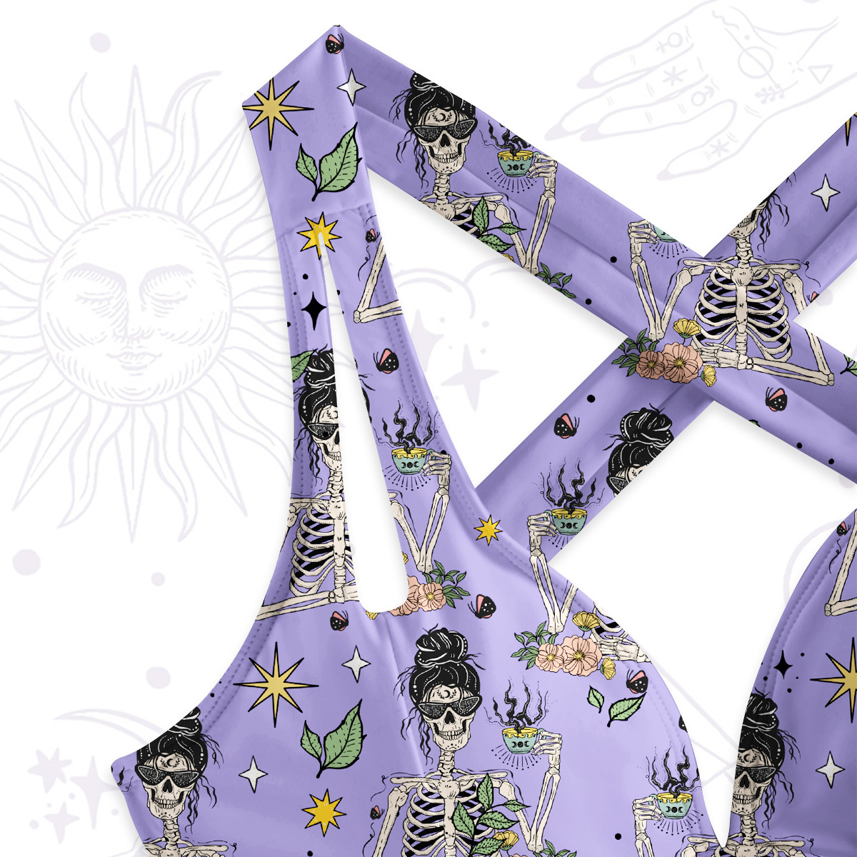 Purplehecate Everything Is Fine Swimsuit