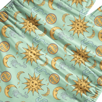 Purplehecate Magic of Sun and Moon One-Piece Swimsuit