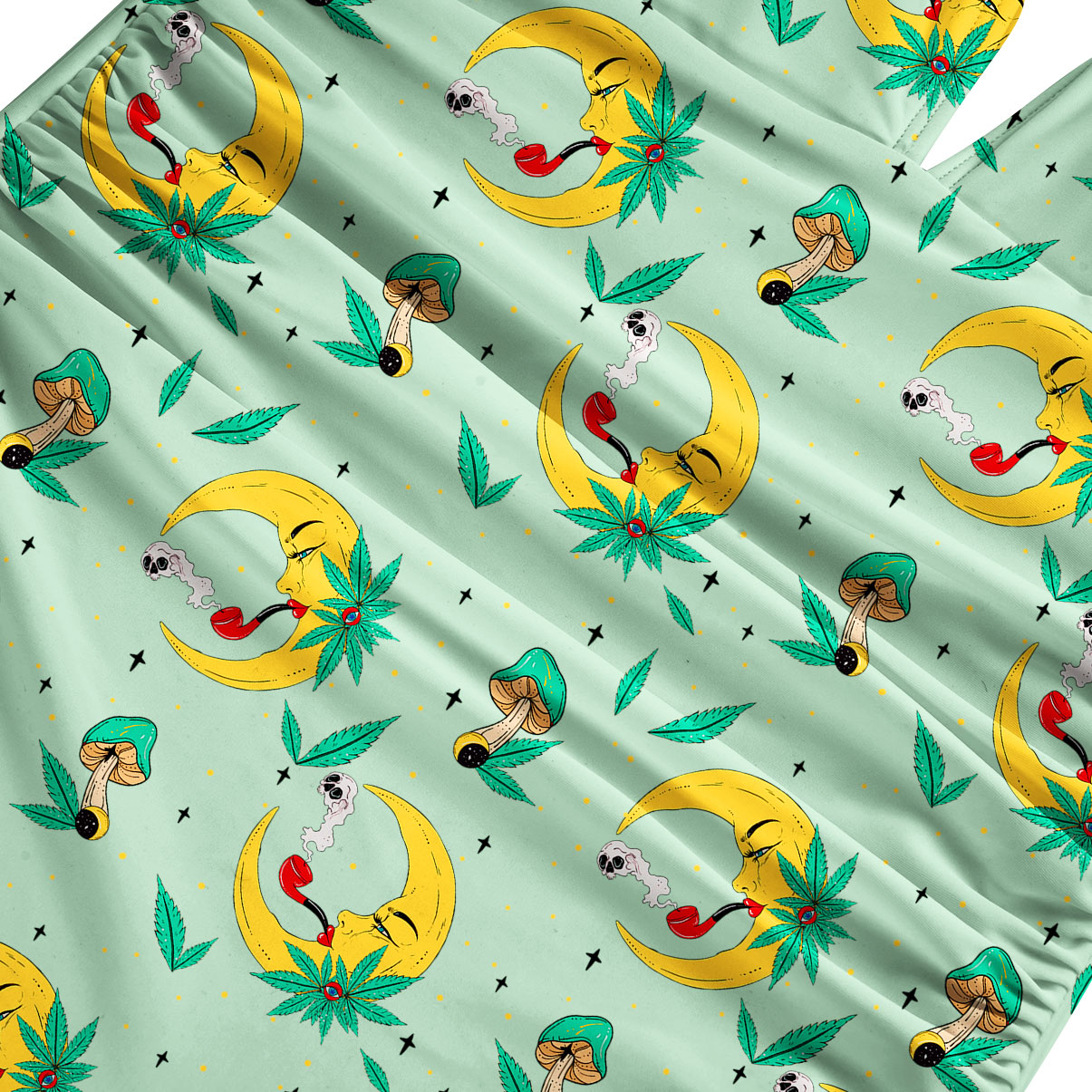 Purplehecate The Midnight Smoker One-Piece Swimsuit