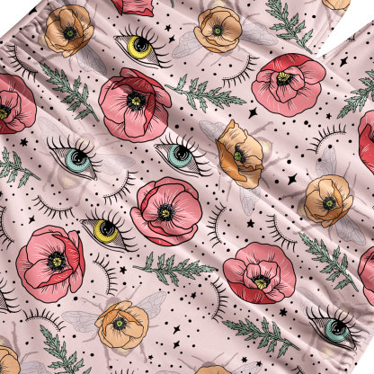 Purplehecate The Bee's Knees One-Piece Swimsuit