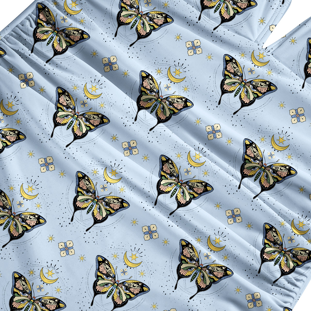 Purplehecate I Am Opening One-Piece Swimsuit