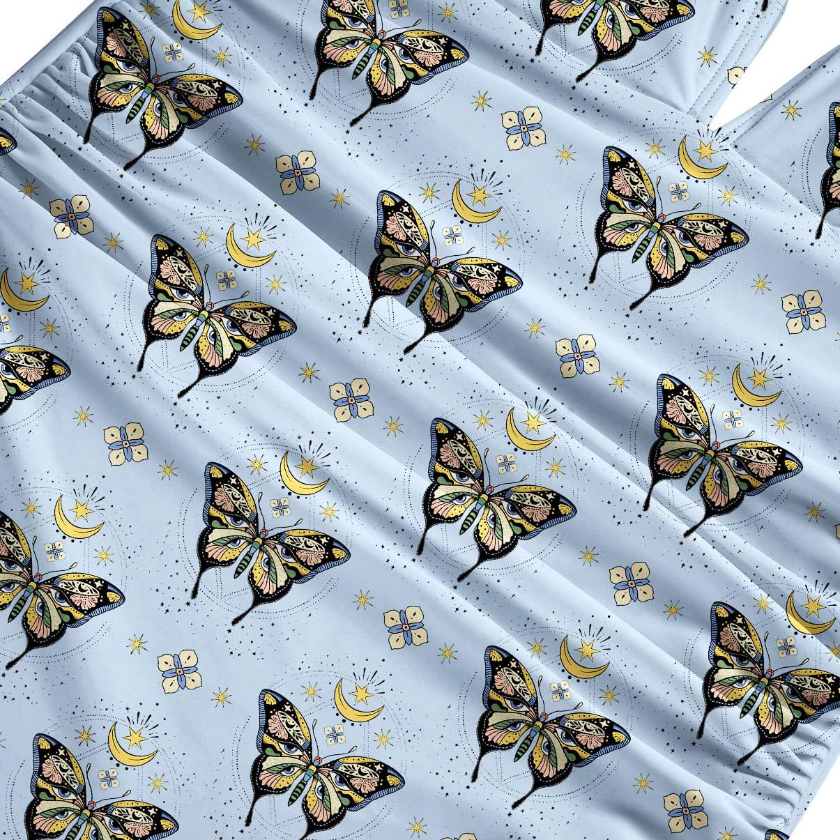 Purplehecate I Am Opening One-Piece Swimsuit