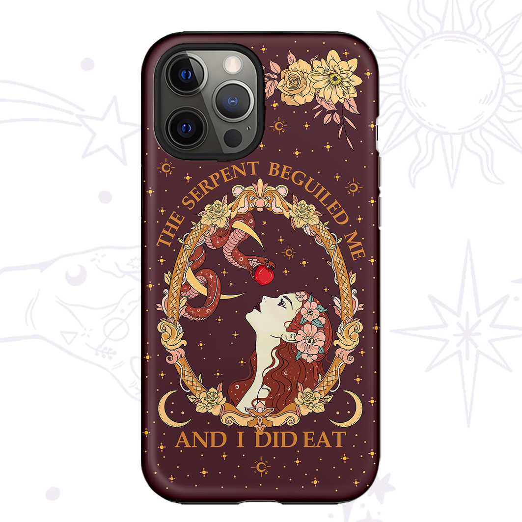 Purplehecate The Serpent Beguiled Me, And I Did Eat Phone Case