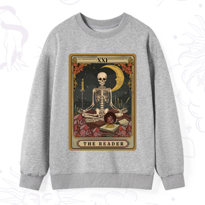 Purplehecate The Reader Tarot Sweatshirt