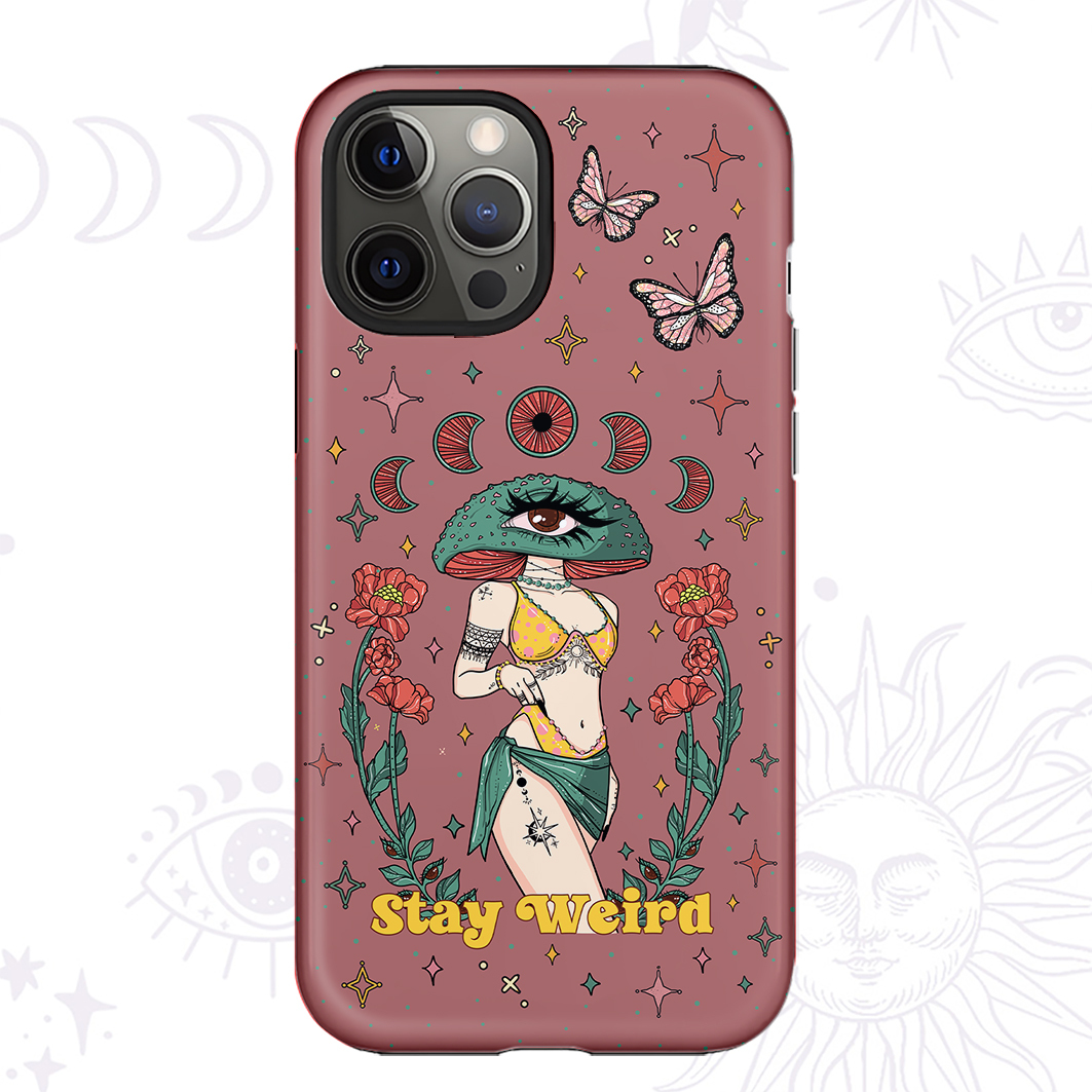 Purplehecate Stay Weird Phone Case