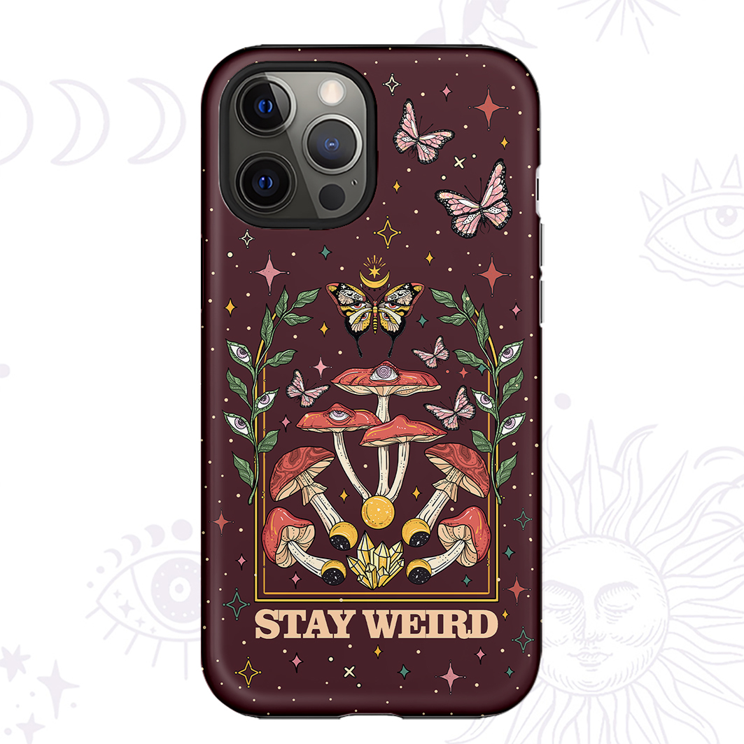 Purplehecate Stay Weird Phone Case