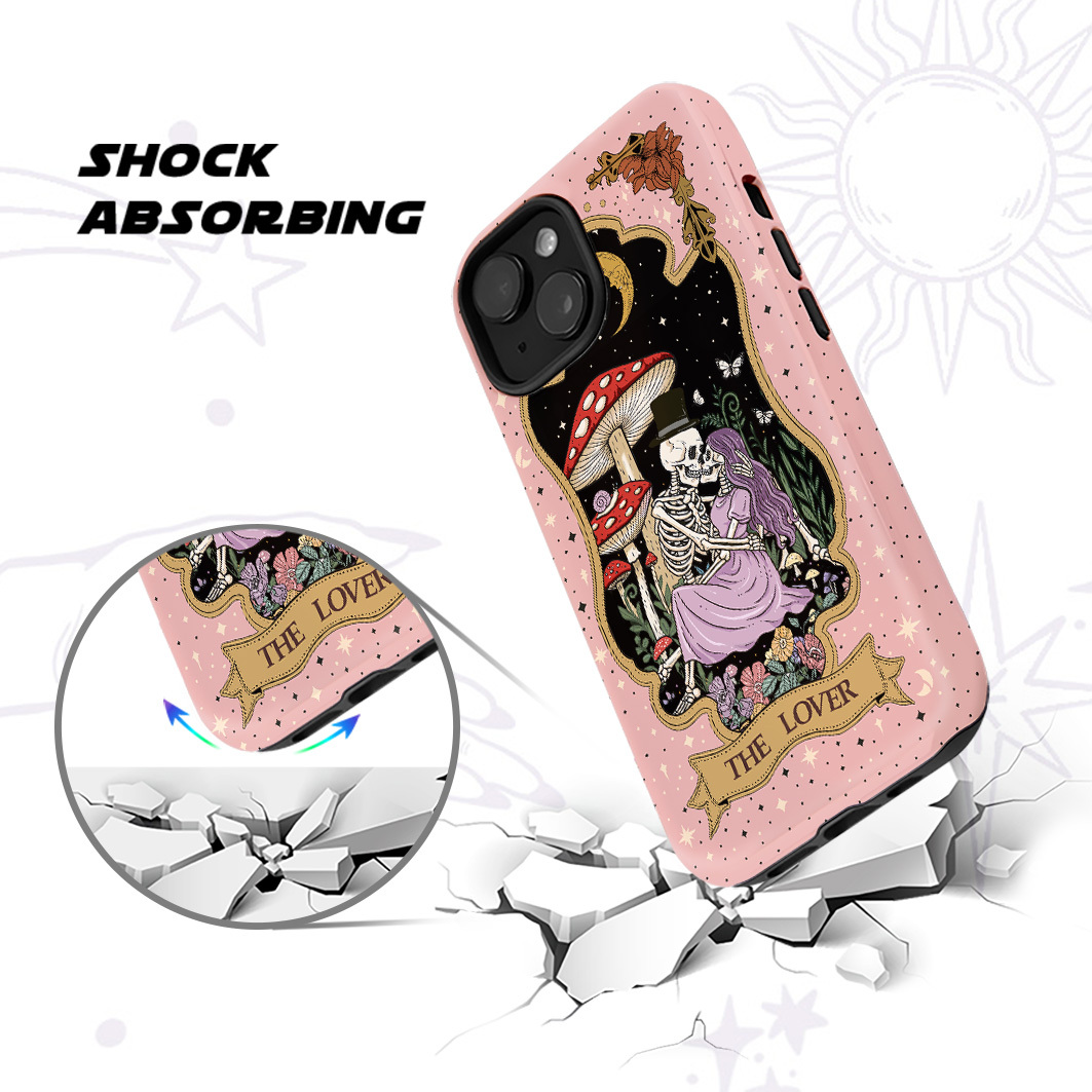 Purplehecate The Vintage Lover Tarot Ancient Mirror Phone Case