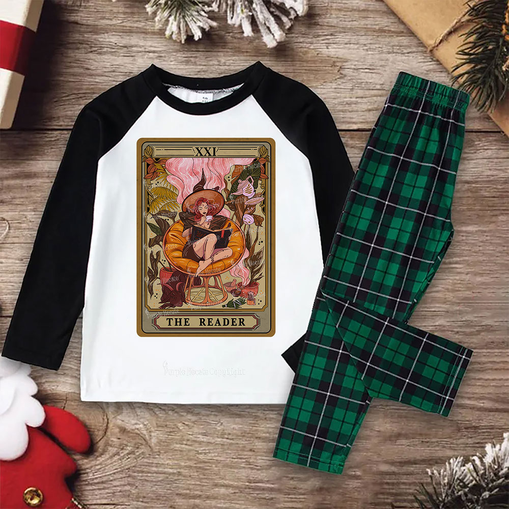 Purplehecate The Reader Tarot Card Christmas Pajamas