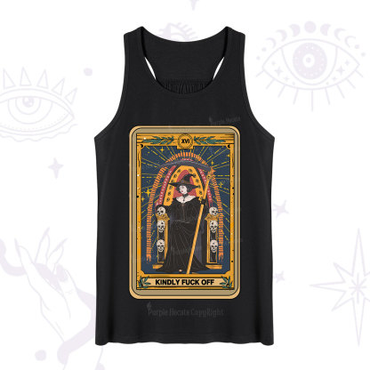 Purplehecate The Kindly Fuck Off Tarot Tank