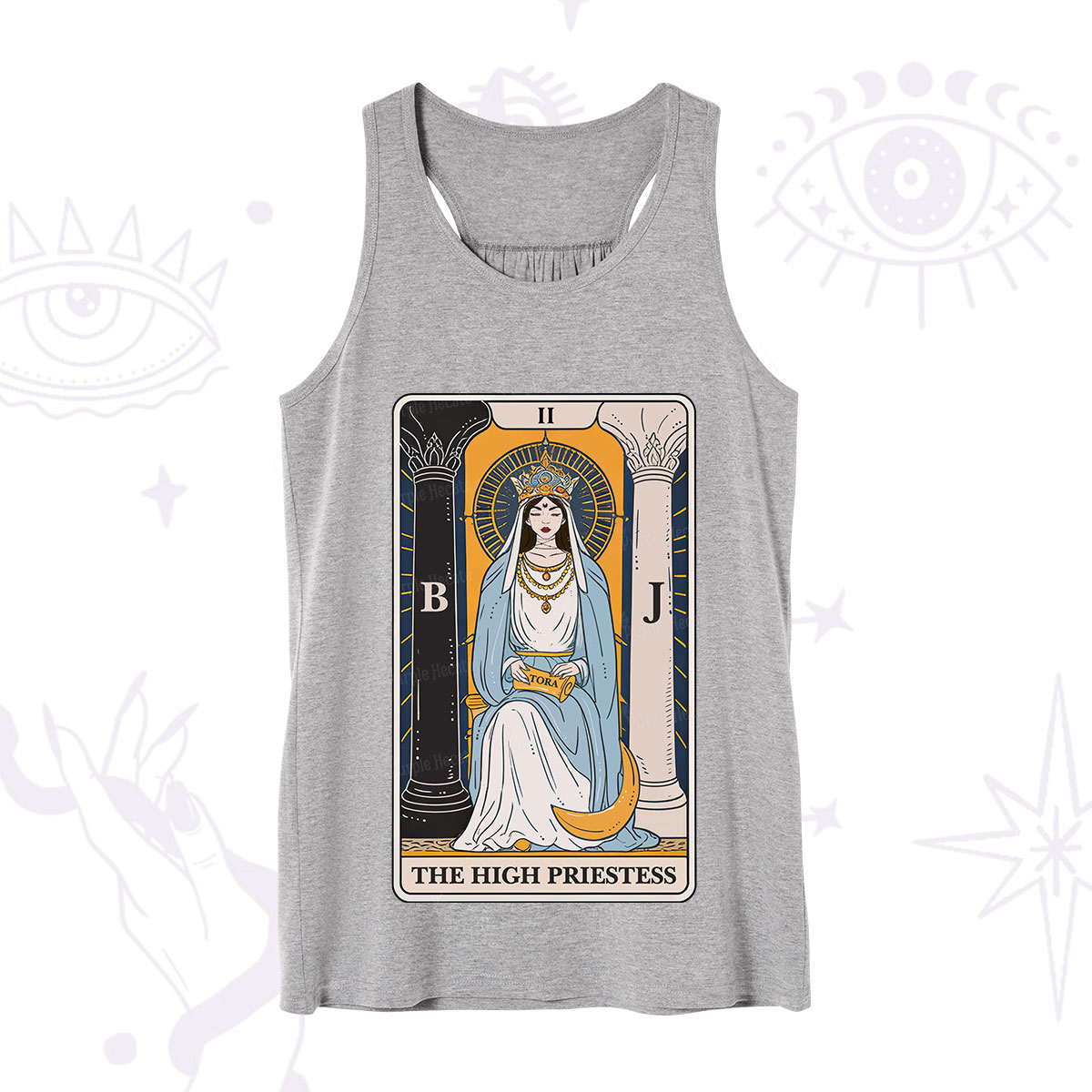 Purplehecate The High Priestess Tarot Card Tank