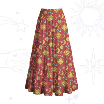 [Copy][Copy]Purplehecate Magic of Sun and Moon Convertible Maxi Skirt