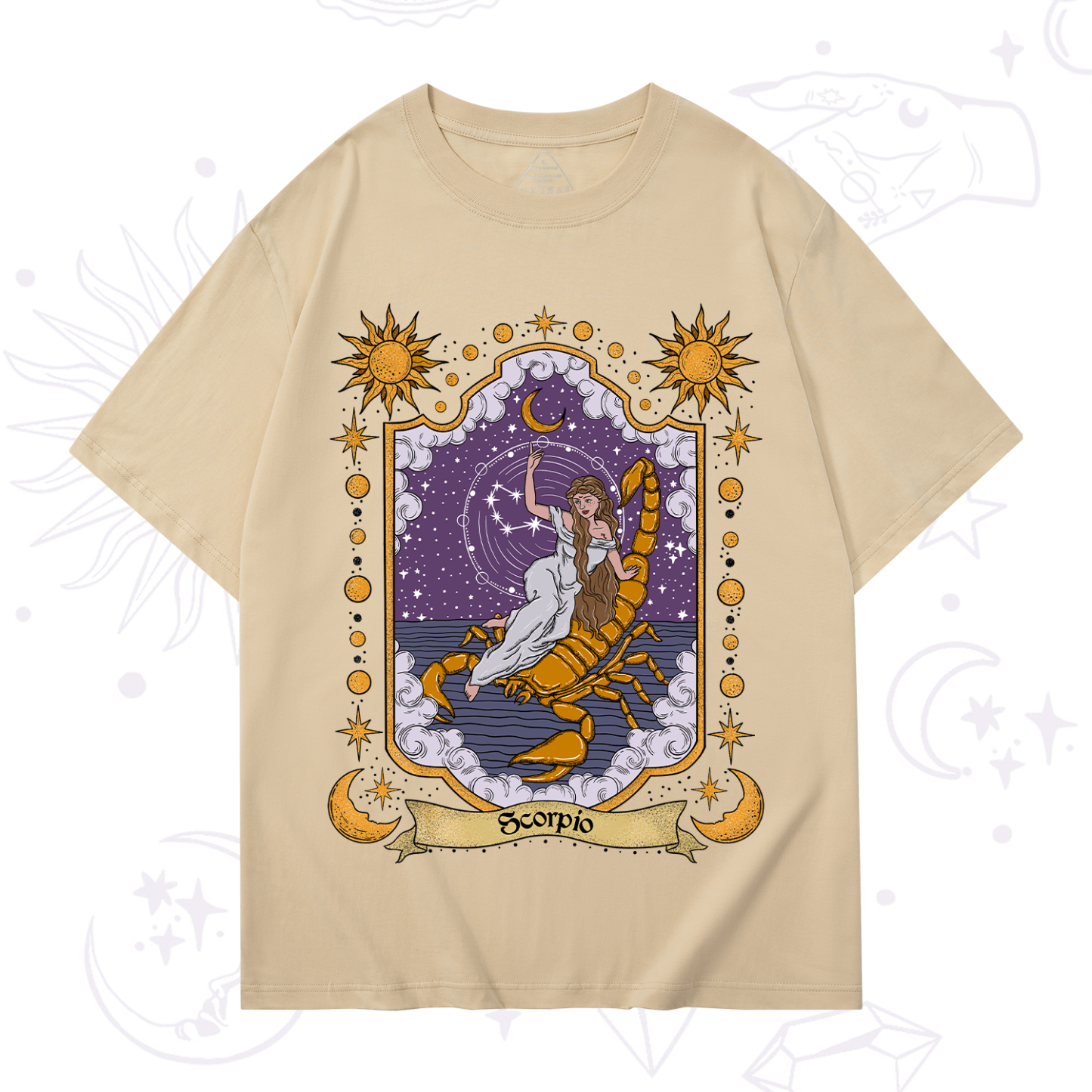 Purplehecate Scorpio Zodiac T-Shirt