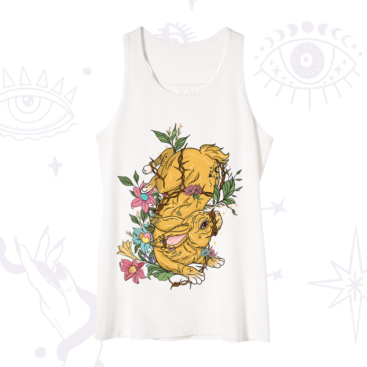 Purplehecate Thorn Bunny Easter Tank