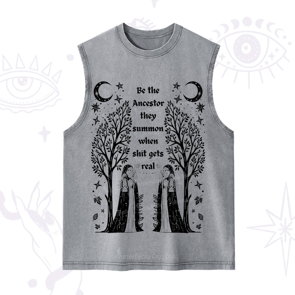 Purplehecate Be The Ancestor They Summon When Shit Gets Real Washed Tank