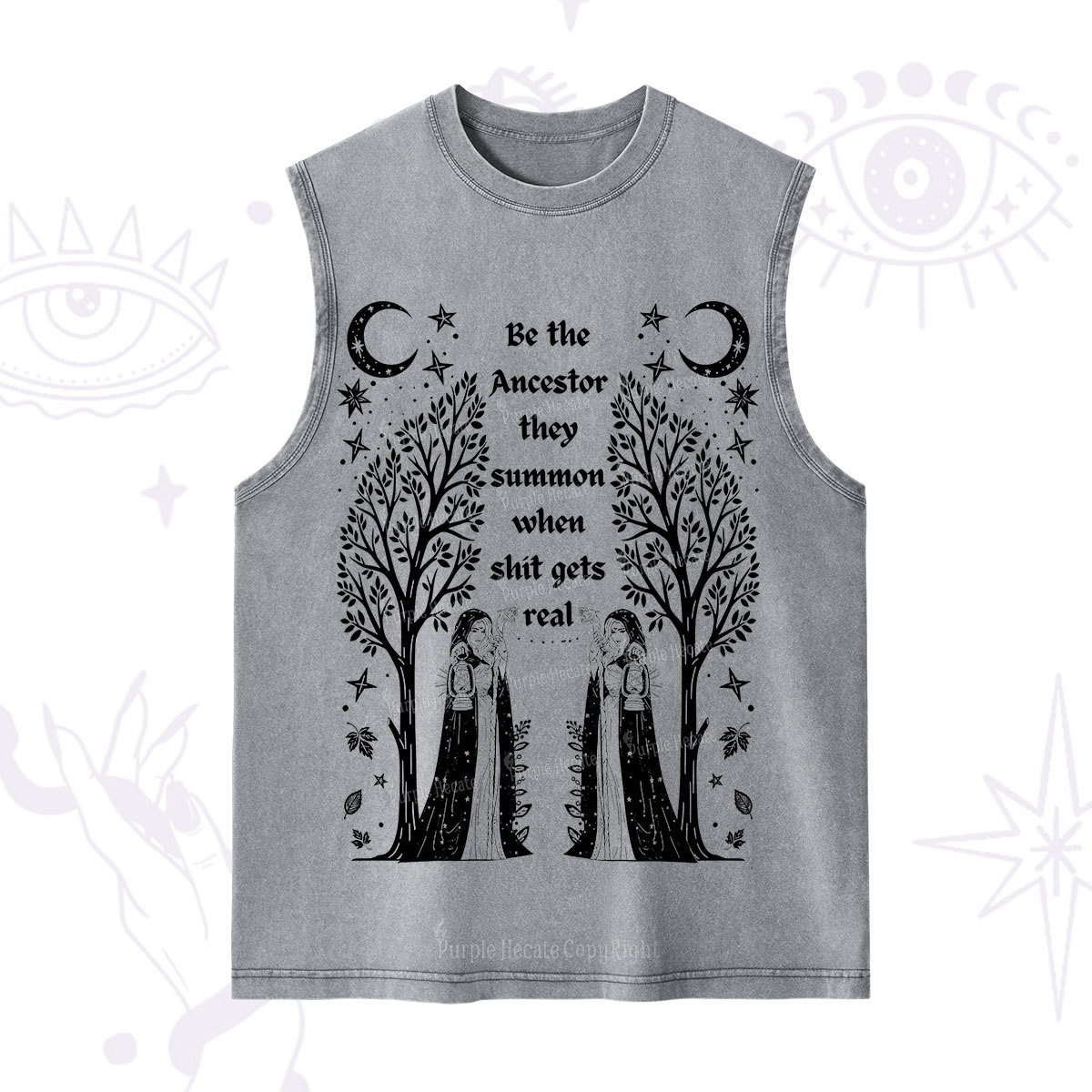 Purplehecate Be The Ancestor They Summon When Shit Gets Real Washed Tank